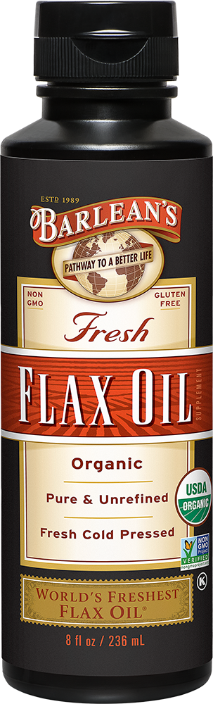 100% Organic Flax Oil