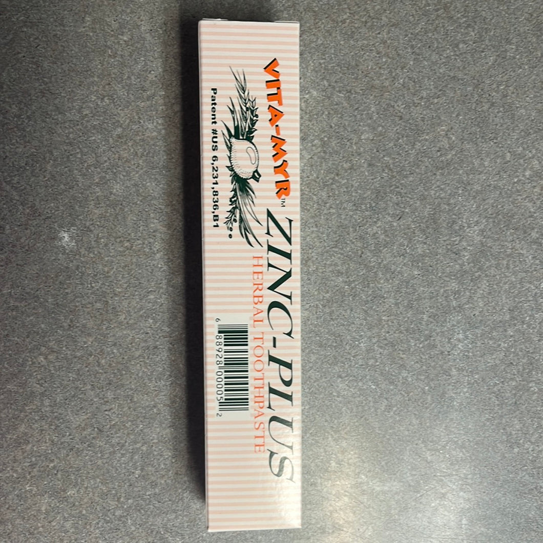 Zinc Plus Toothpaste