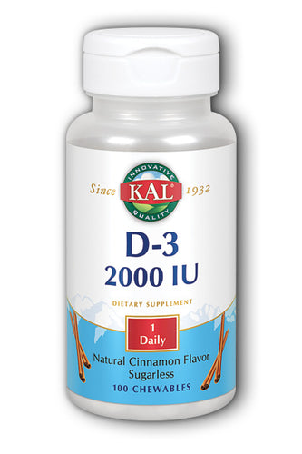 D-3 2000 IU Sugarless