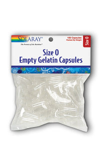 Empty Gelatin Capsules Size 0