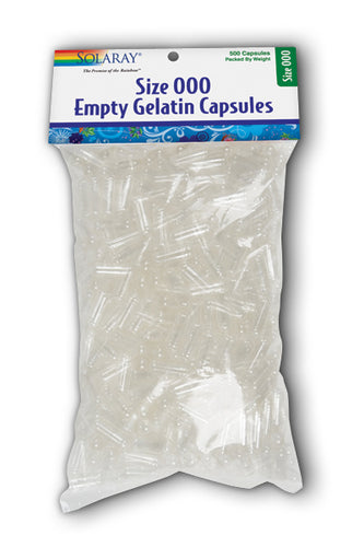 Empty Gelatin Capsules Size 000