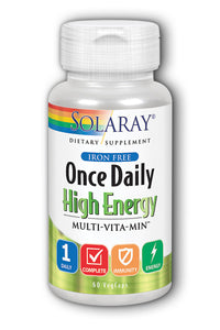 Once Daily High Energy, Iron-Free
