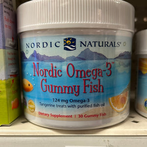 Nordic Omega 3 Gummy Fish – tangerine