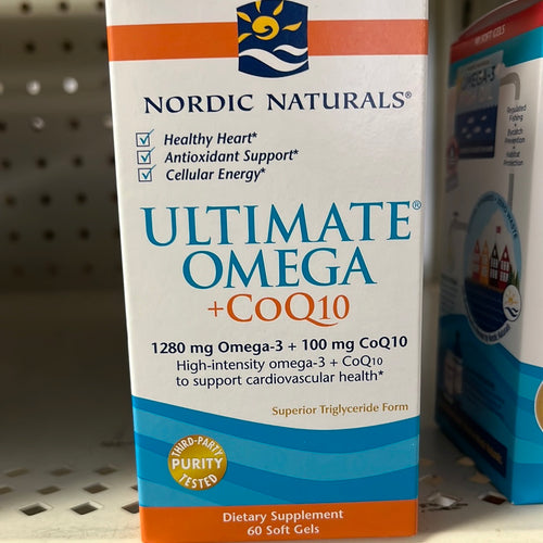 Ultimate Omega +CoQ10 – unflavored